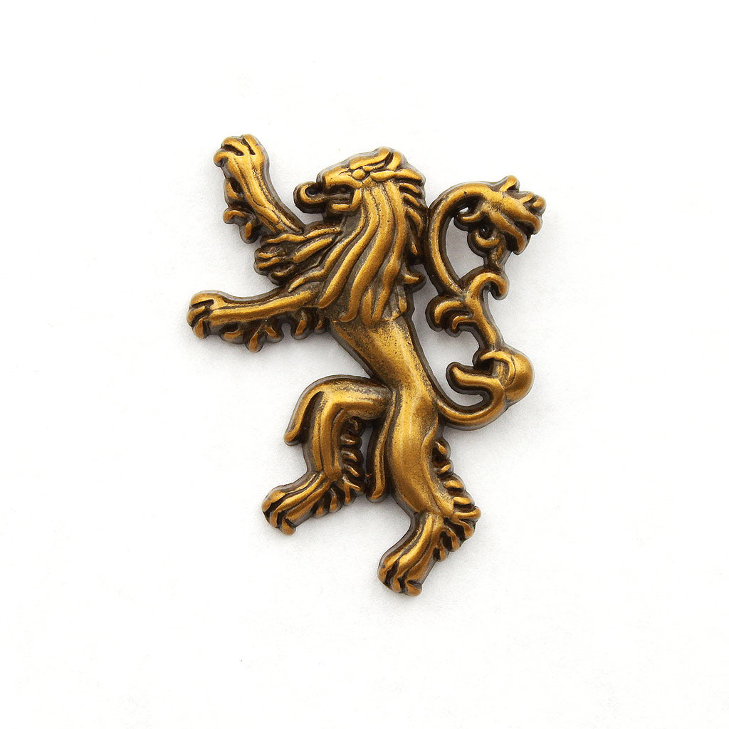 Game of Thrones House Lannister Pin - The Koyo Store
