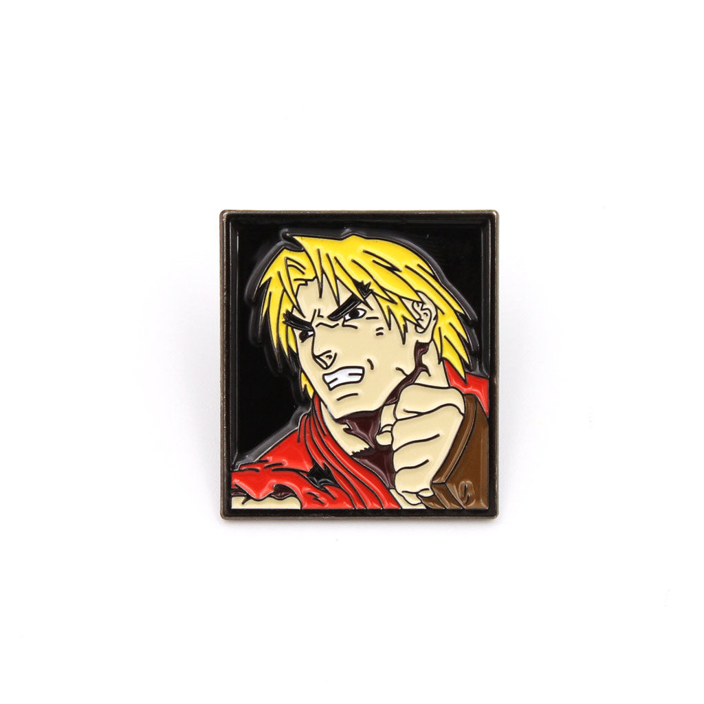 Ken Street Fighter Pin - The Koyo Store