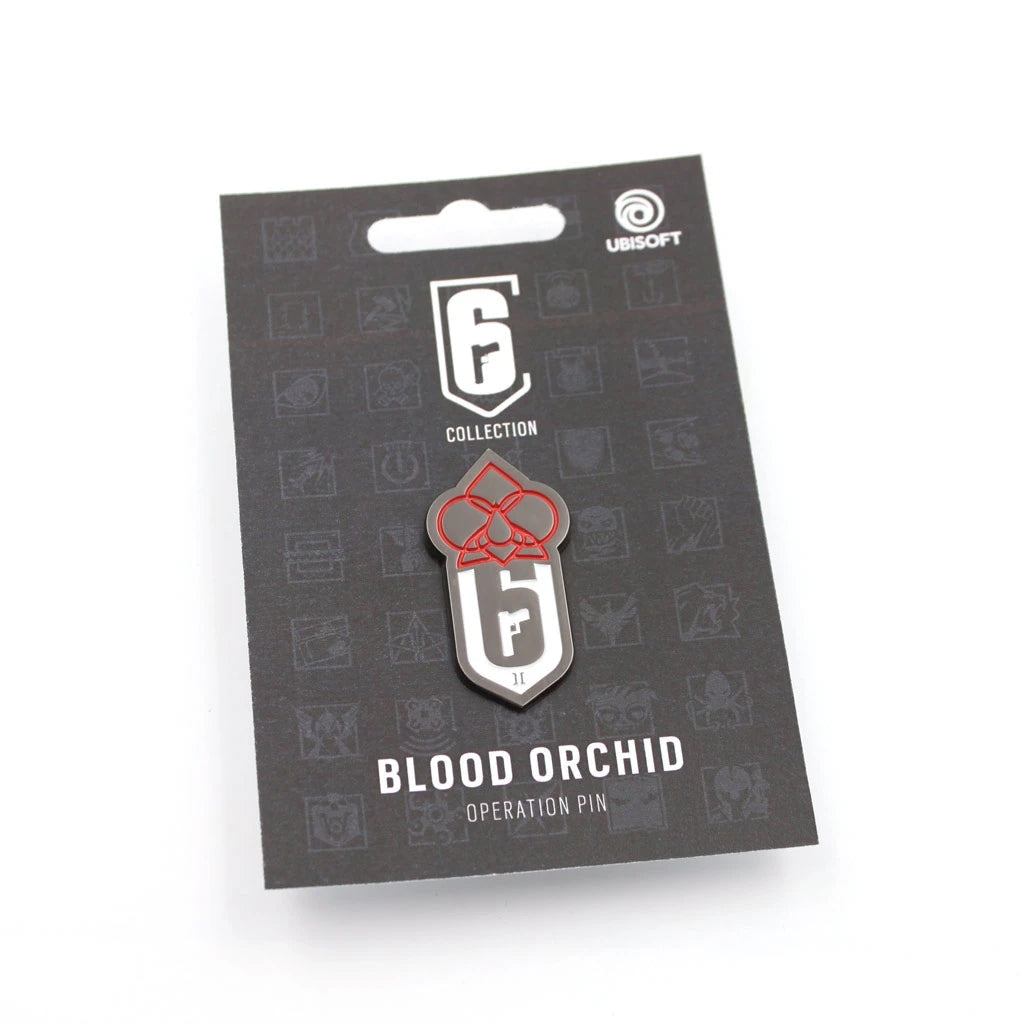Operation Pin Badges (Pick Your Operation) Blood Orchid Six Collection
