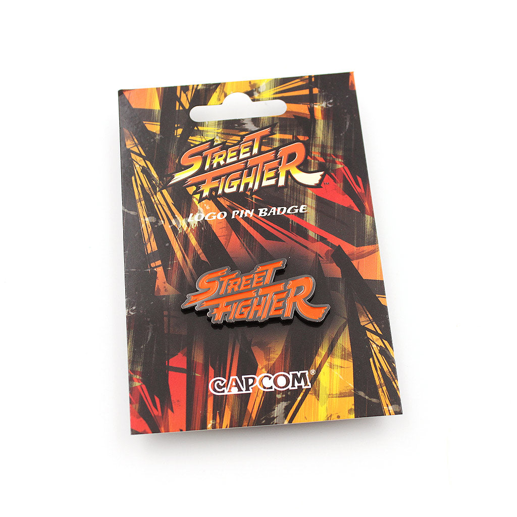 Street Fighter Logo Pin - The Koyo Store
