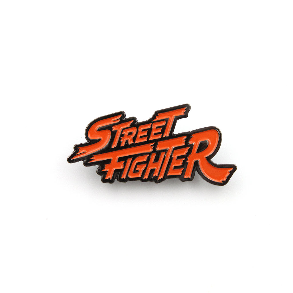Street Fighter Logo Pin - The Koyo Store